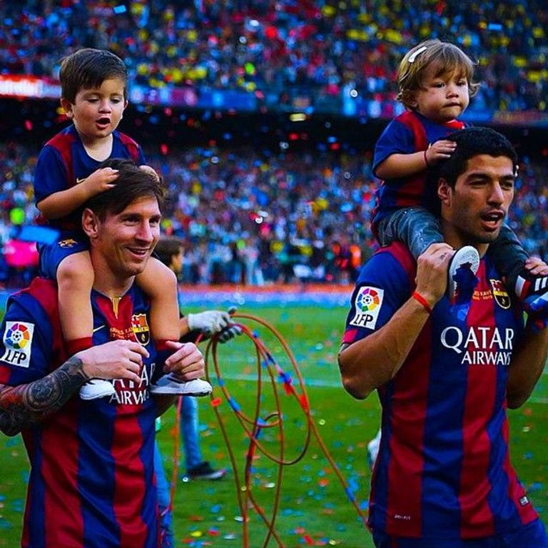 ثلاثي البارسا MSN