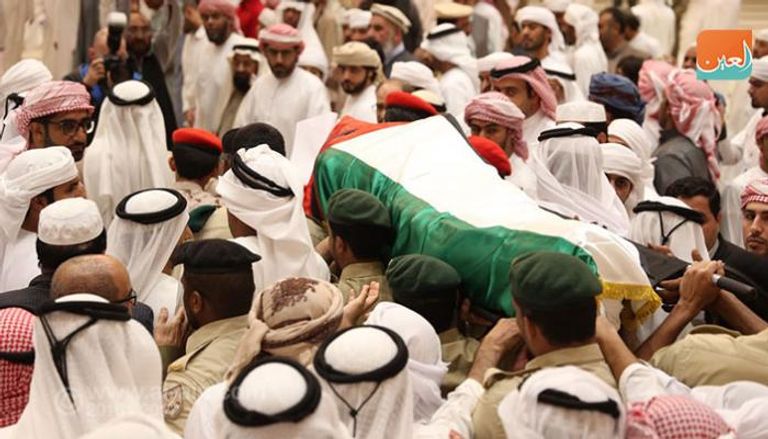 تشييع جثامين شهداء العمل الإنساني الإماراتي