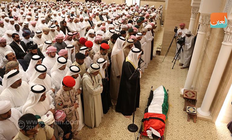 تشييع جثامين شهداء العمل الإنساني الإماراتي