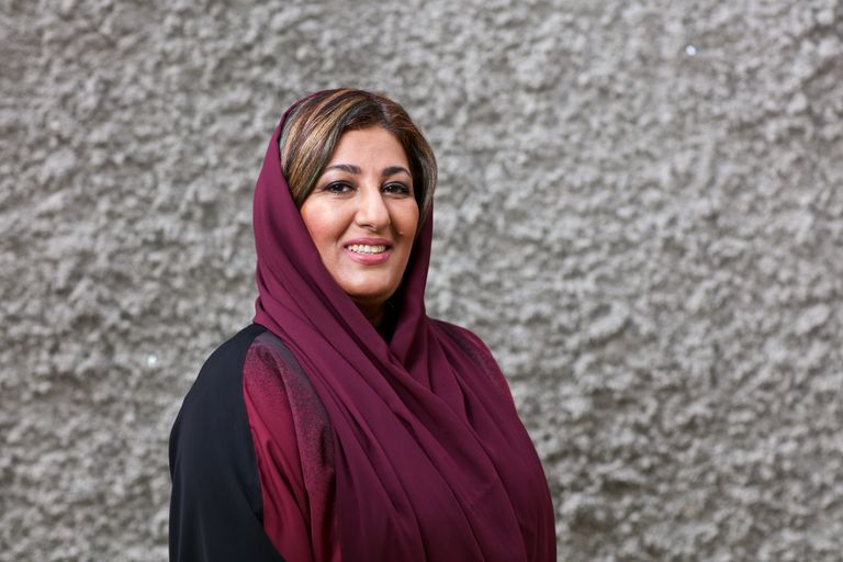 مدخل المقر الدائم لجناح دولة الإمارات في بينالي البندقية