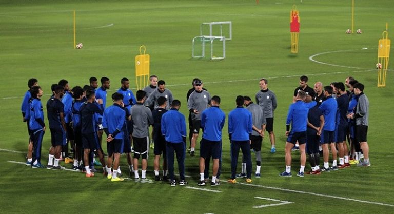 لقطة من التدريبات