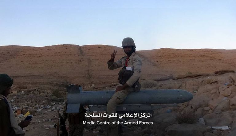 قوات من الجيش اليمني في المناطق التي تمت السيطرة عليها