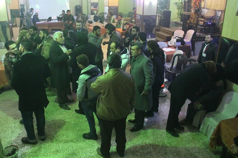 الناخبون فى إدلب