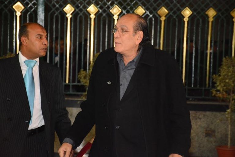 جانب من عزاء الراحلة كريمة مختار