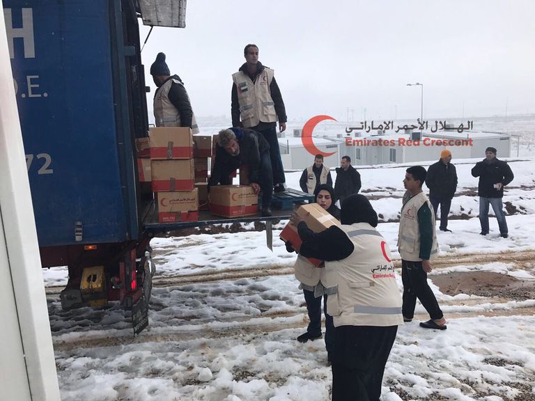 فريق الهلال الاحمر الإماراتي