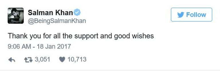 سلمان خان خارج المحكمة