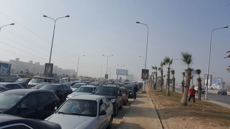 الشبورة المائية جمدت الحياة في مصر ثلاث ساعات