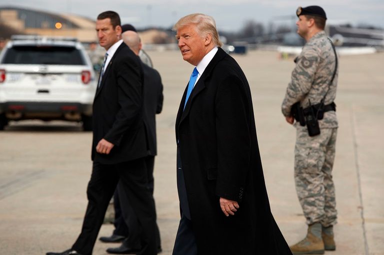 دونالد ترامب وزوجته