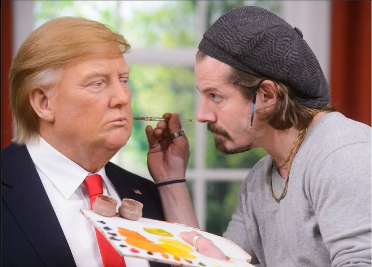 تمثال ترامب