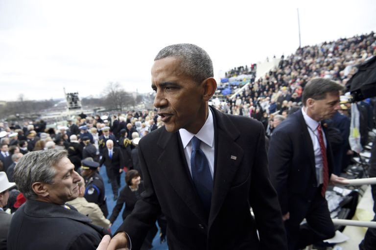 صورة لا تحتاج إلى تعليق على وجه الزوجين كلينتون