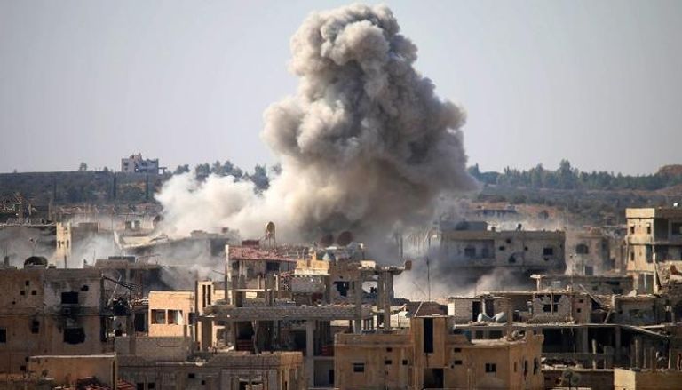 داعش يحاول السيطرة على مطار التيفور وسط سوريا