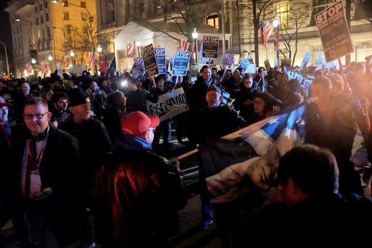 مخاوف من اضطرابات أمنية أثناء تنصيب ترامب