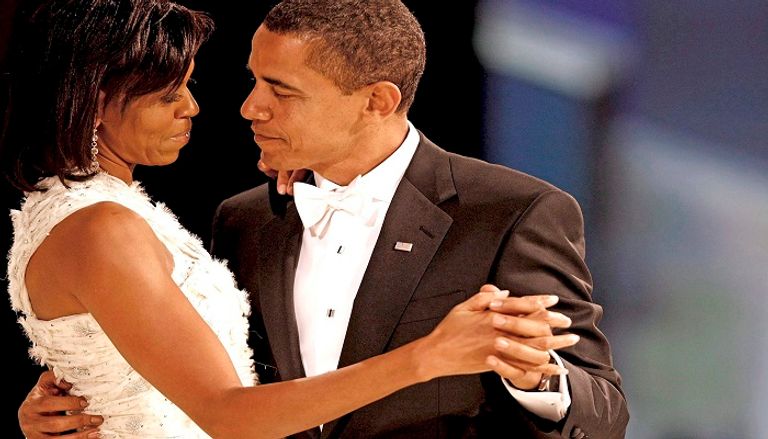 أوباما وزوجته ميشيل