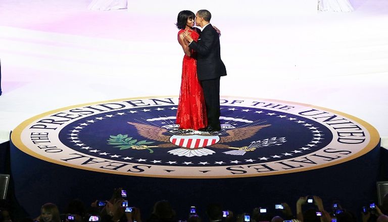 أوباما وزوجته ميشيل