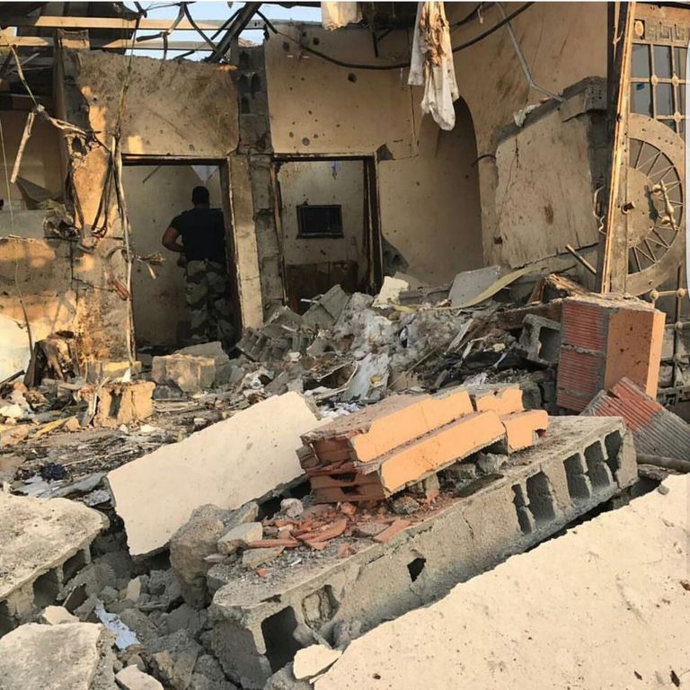 صورة من العملية الامنية الناجحة في جدة