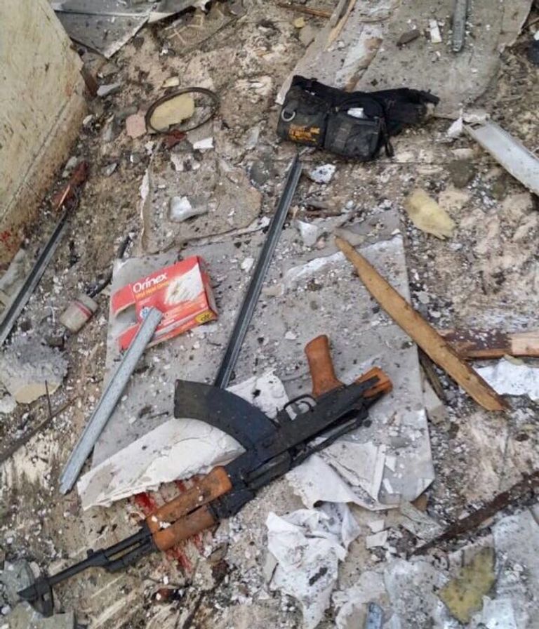 صورة من العملية الامنية الناجحة في جدة