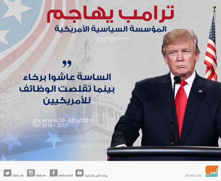 الرئيس الأمريكي دونالد ترامب