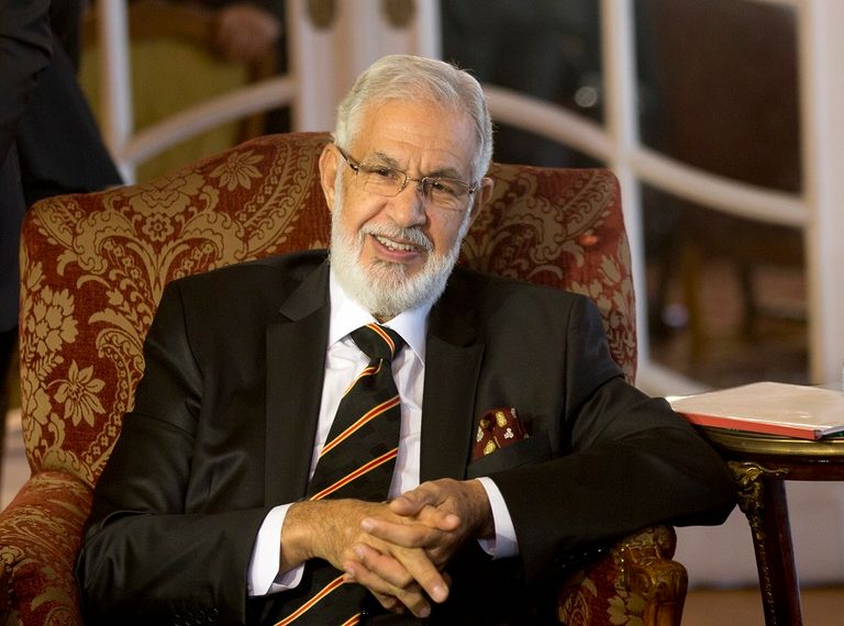 وزير الخارجية الليبي محمد طاهر جانب من اللقاء الوزاري لدول الجوار