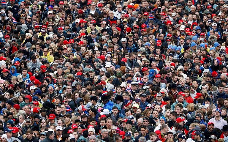 جانب من المظاهرات