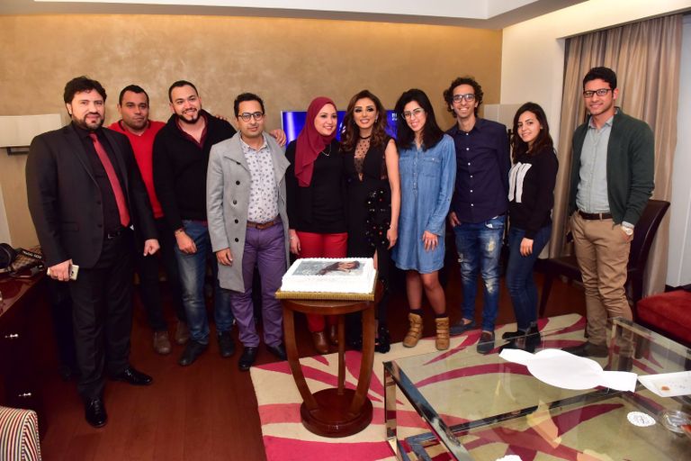 أنغام في الحفل الخيري لمرضى السرطان بالقاهرة