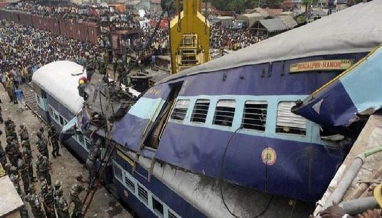 حوادث القطارات مشهد متكرر في الهند 