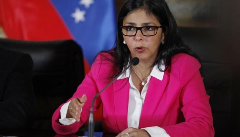 وزيرة خارجية فنزويلا ديلسي رودريجيز