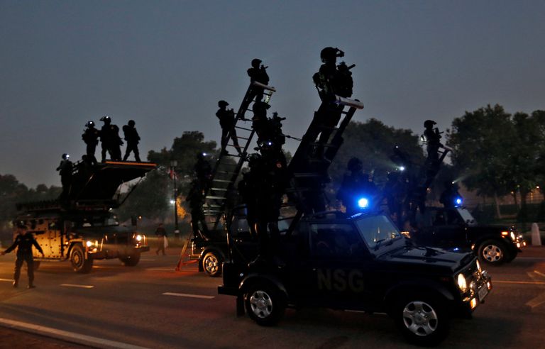 صورة تجهيزات ليوم الجمهورية الهندية