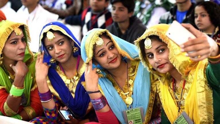 التحضيرات الفنية ليوم الجمهورية الهندية 