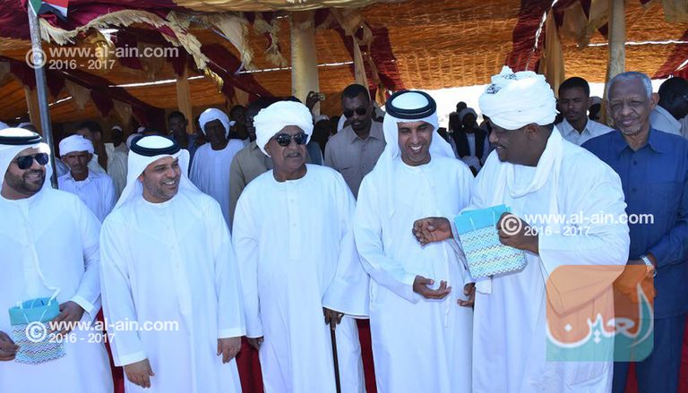 مضمار الشيخ زايد للهجن بمنطقة الوادي الأخضر بالسودان