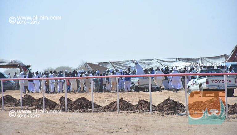 مضمار الشيخ زايد للهجن بمنطقة الوادي الأخضر بالسودان