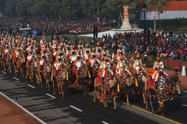 التحضيرات النهائية ليوم الجمهورية الهندي