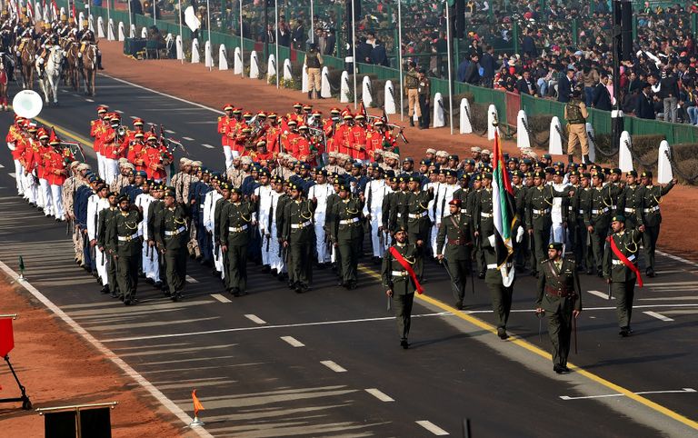 التحضيرات النهائية ليوم الجمهورية الهندي