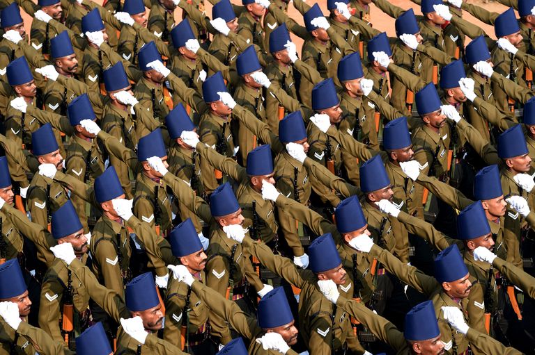 التحضيرات النهائية ليوم الجمهورية الهندي