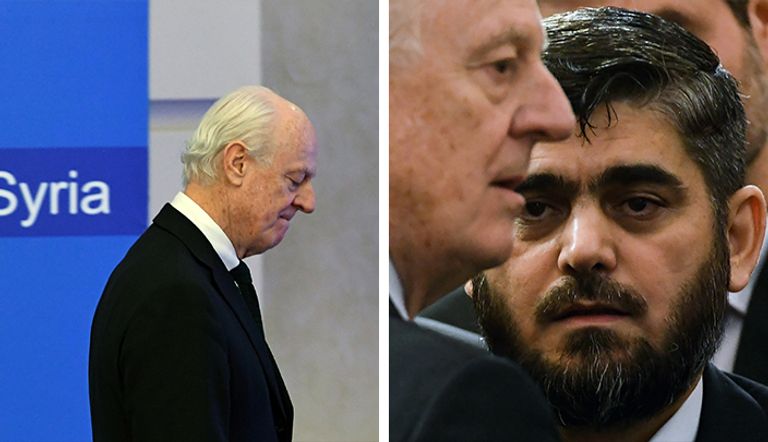 المعارضة والنظام في حوار الأستانة