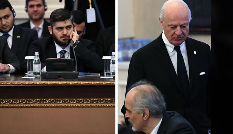 المعارضة والنظام في حوار الأستانة