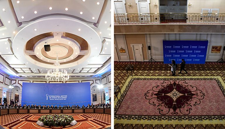 المعارضة والنظام في حوار الأستانة