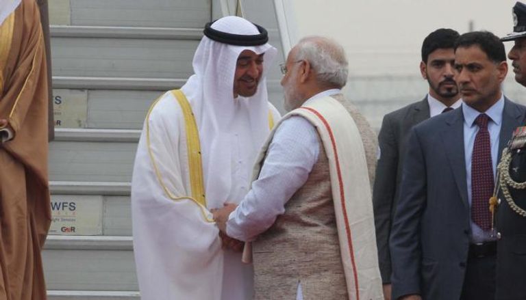 محمد بن زايد: الإمارات تعطي أولوية كبرى لدعم علاقاتها مع الهند