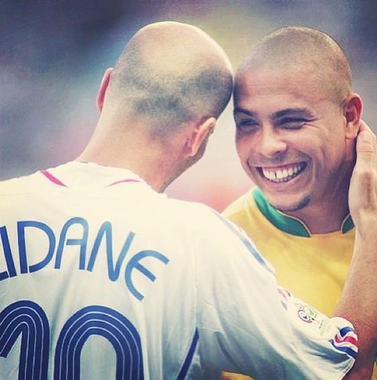 رونالدو وزيدان