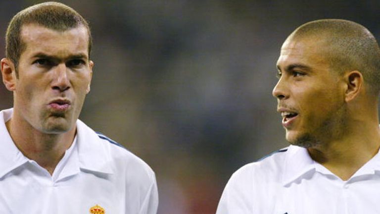 رونالدو وزيدان