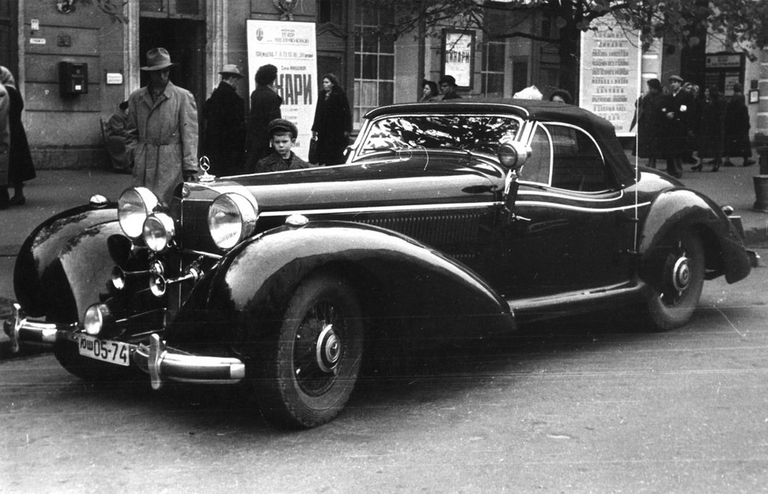 سيارة مرسيدس-بنز 540 كيه طراز 1939 - موقع مزاد فينيكس