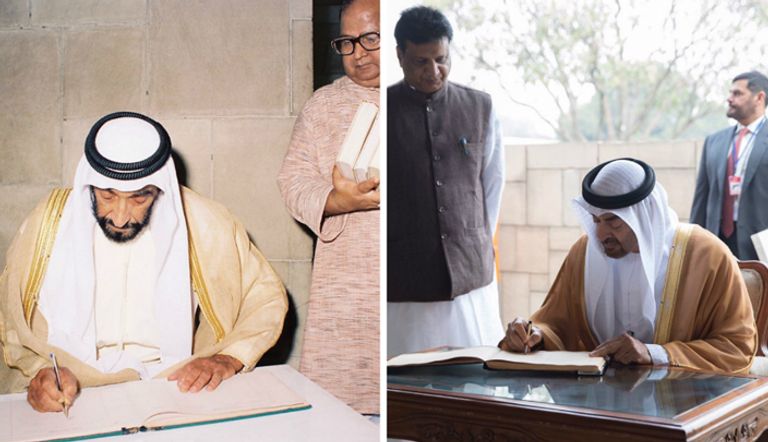 25 عاما تفصل بين زيارتي الشيخ زايد والشيخ محمد