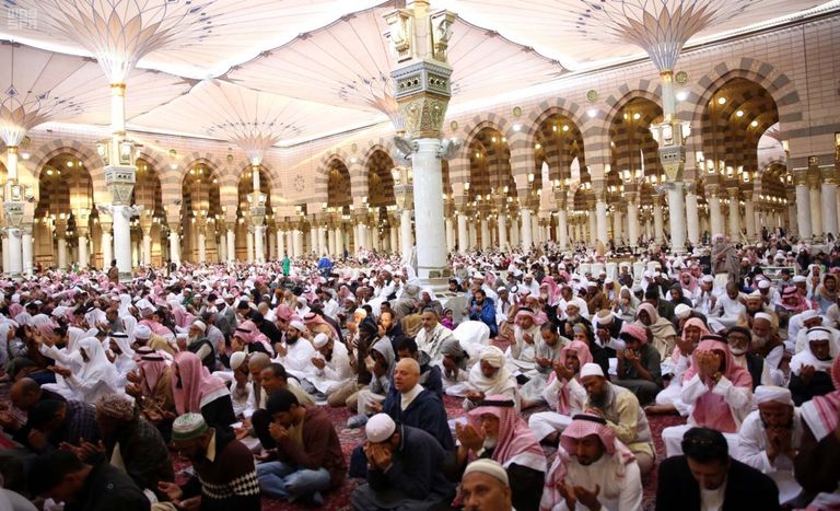 المسجد الحرام في مكة 