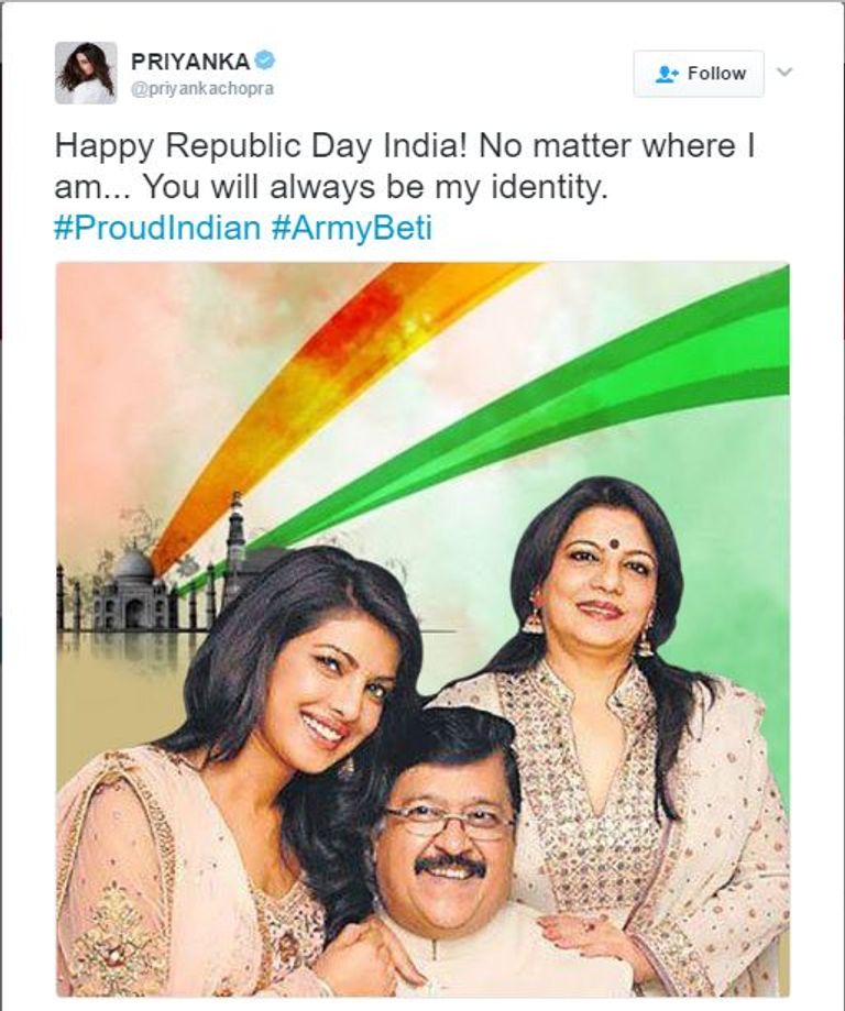 نجوم الهند يحتفلون بيوم الجمهورية