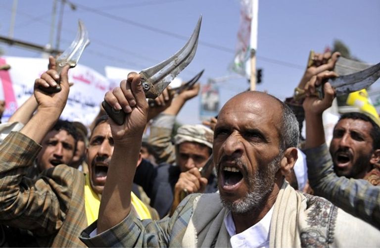 عناصر الحوثيين في اليمن