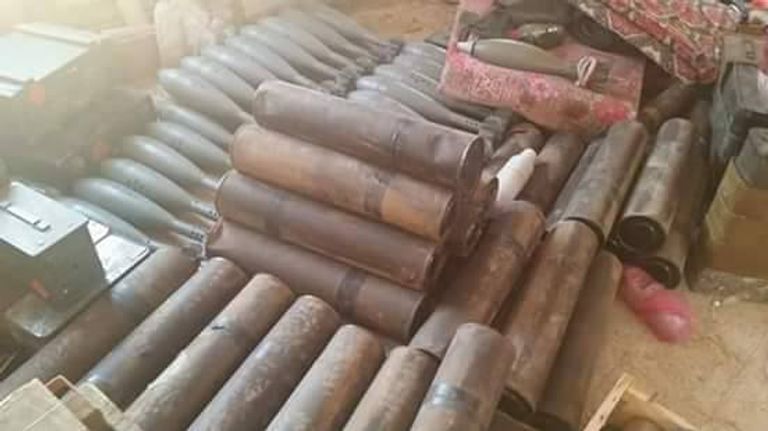 الجيش يضبط أسلحة متطورة مع الحوثيين