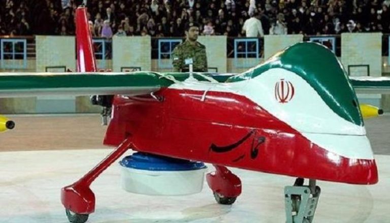 حماسة.. إحدى الطائرات الإيرانية بدون طيار