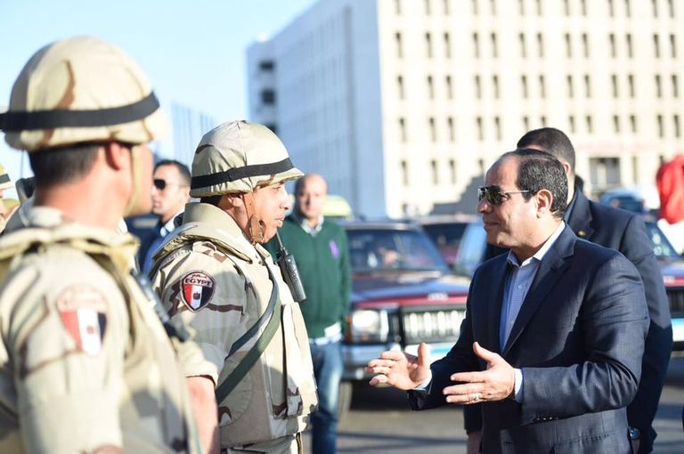 الرئيس المصري عبد الفتاح السيسي