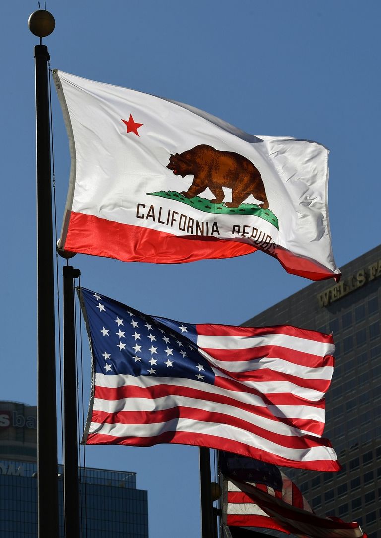 علم ولاية كاليفورنيا - أرشيفية