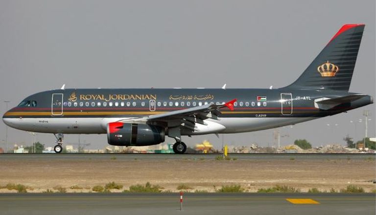 طائرة تابعة للخطوط الملكية الأردنية