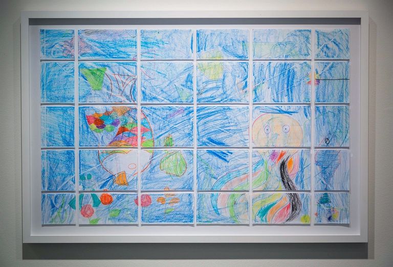 من أعمال الأطفال اللاجئين